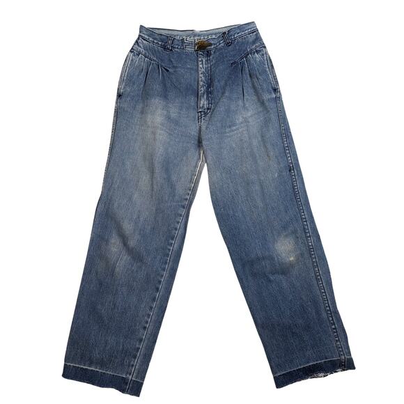 90s Vintage Pretty Victory High Rise Jeans Size 13/14 - Picture 1 of 13